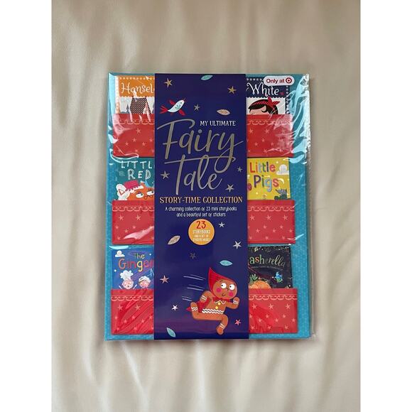 Target Other - Fairy Tale 23 Mini Storybooks & Stickers